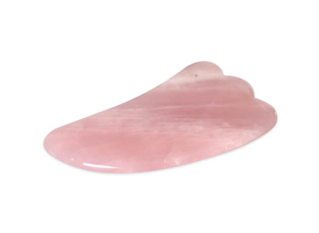 Gua sha škrabka z ruženínu - zub