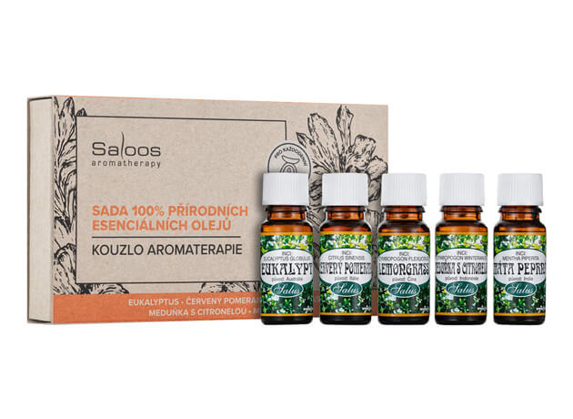 Kúzlo aromaterapie - Sada 100% prírodných esenciálnych olejov