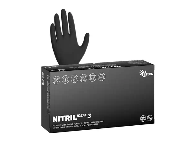 Nitrilové rukavice NITRIL IDEAL3 100ks